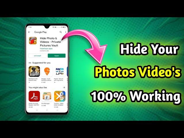 Hide Photos Video's | Krish Tech Tamil