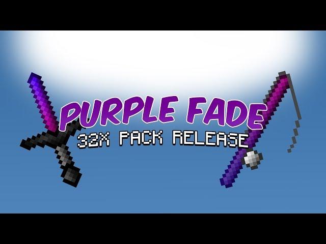 [HUGE FPS BOOST] PURPLE FADE 32X PACK RELEASE