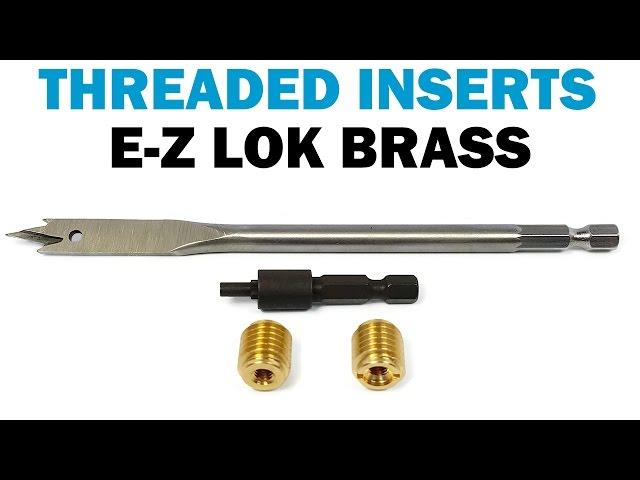 How to Install and Use E-Z LOK Thread Inserts & Spade Bits | Fasteners 101