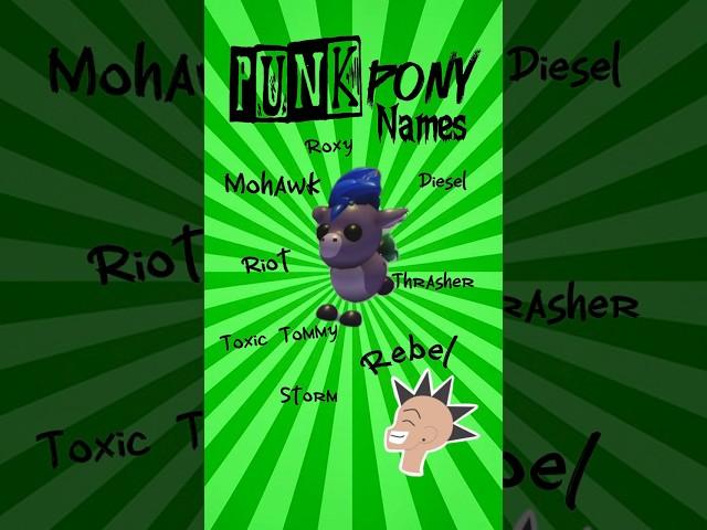 Names For A Punk Pony In Adopt Me! #shorts #adoptme #roblox #adoptmeupdate #playadoptme #fyp