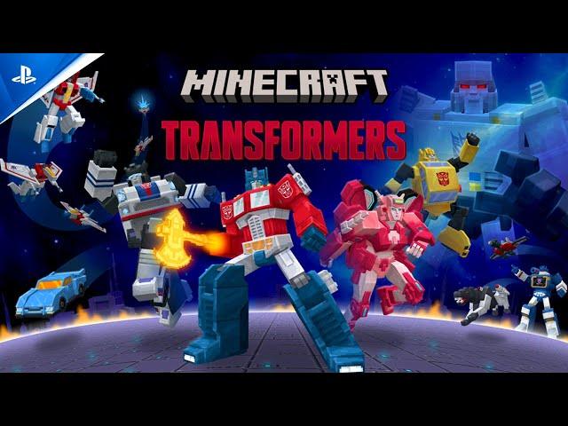 Minecraft - Transformers DLC Launch Trailer | PS4 Games