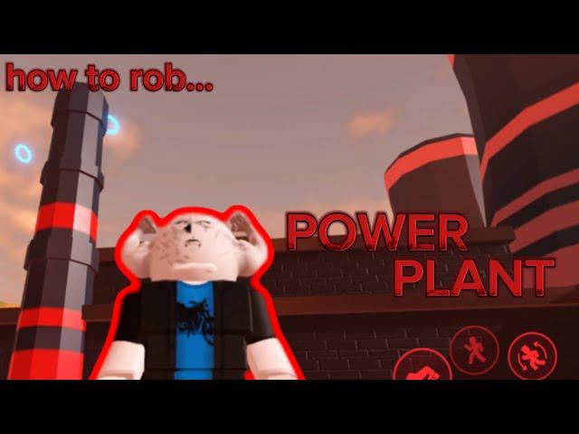 HOW TO ROB THE POWER PLANT | ROBLOX JAILBREAK ( GUIDE )