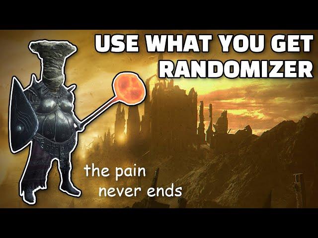 Dark Souls 3 Randomizer, but you HAVE to equip every terrible item you find