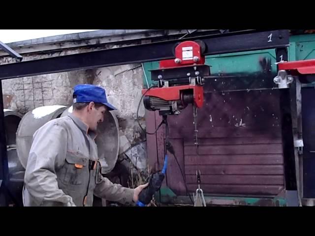 Установка для копки колодцев.
