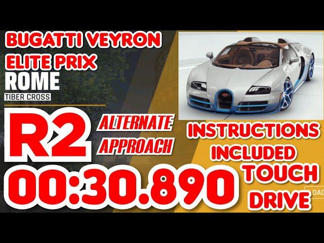 Asphalt 9 - BUGATTI VEYRON Elite Prix Round 2 - 00:30.890 - Touchdrive Instructions