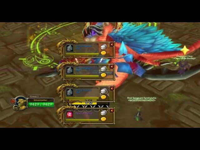 Zul'Gurub FULL CLEAR with Hard Mode Hakkar - THREE EXTRA ENCHANTS!