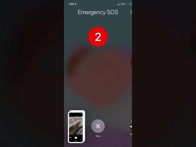 [Loud Volume Warning] How to get Emergency SOS on an iPhone 10