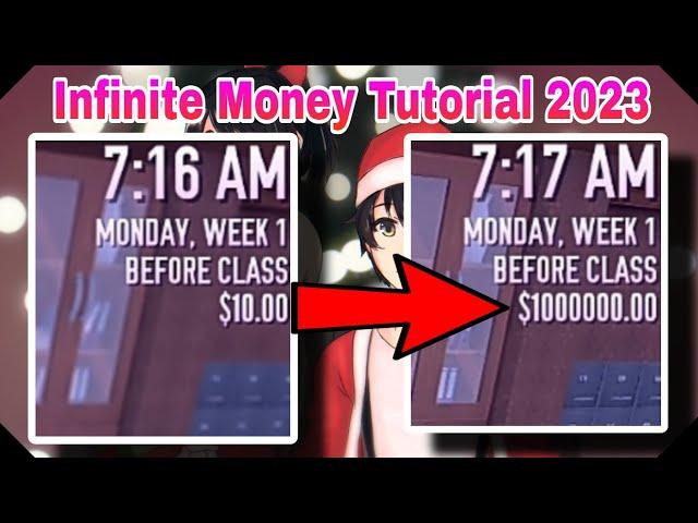 Infinite Money Tutorial! ~Yandere Simulator/ Megashi Sakino #tutorial #2023 #yanderesimulator #game