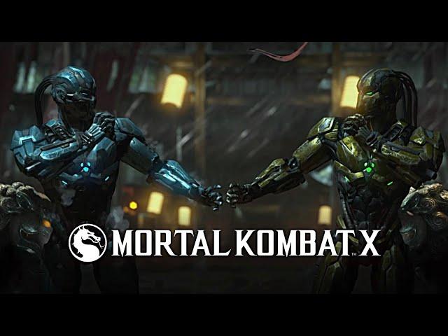 Mortal Kombat X - Triborg (Cyber Sub Zero) Vs Triborg (Cyrax) - (Very Hard)