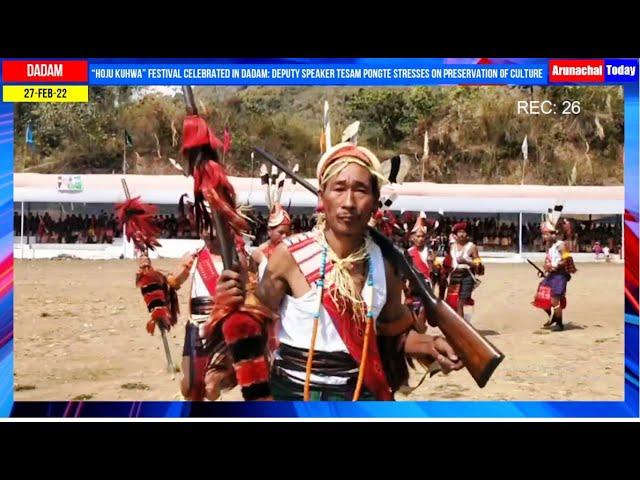 “HOJU KUHWA” festival celebrated at Dadam: Dy Speaker Pongte stresses on preservation of culture