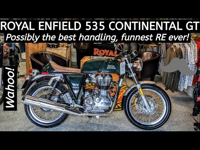 Royal Enfield's 535 Continental GT...The original RE Cafe Racer!