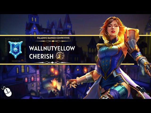 Very Rarely Support Carry The Game WalnutYellow (Diamond) Paladins Ranked Competitive