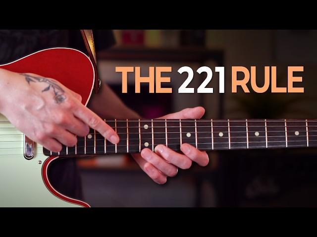 Open Up The Fretboard With "The 2 2 1 Rule"