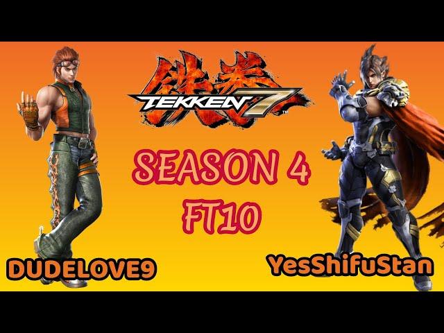 Tekken 7 FT10: Dudelove9 (Hwoarang) vs YesShifuStan (Lars)