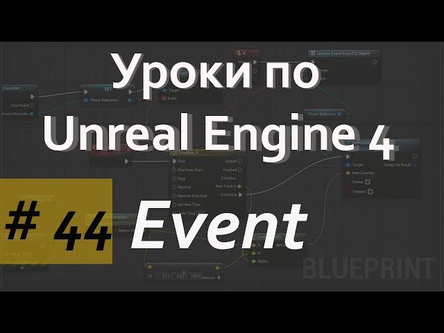 Что такое Event | Уроки по Blueprint | Уроки по Unreal Engine| Blueprint |Создание игр