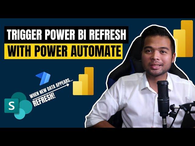 Trigger a Dataset / Dataflow Refresh using Power Automate / Beginners Guide to Power BI in 2021