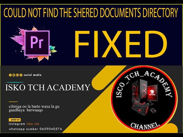 could not find the shared documents directory