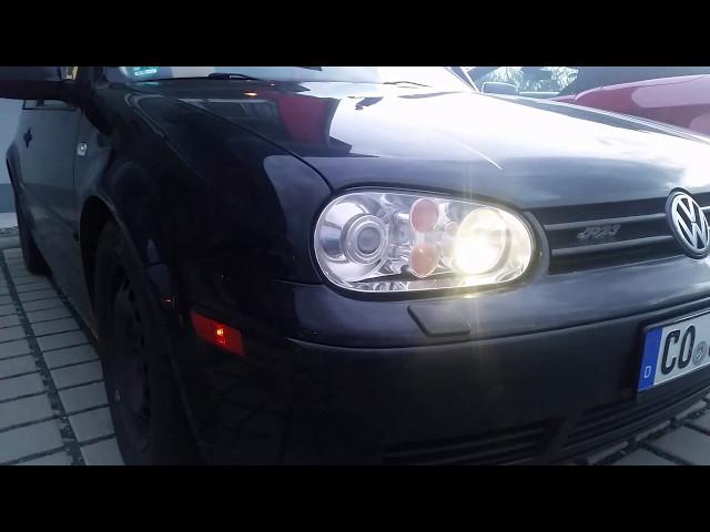 VW Golf IV Comming Home with fading Lights with BTS620L1