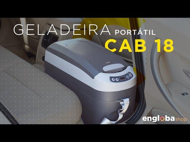 Geladeira Portátil Compacta12/24vcc CAB 18 Litros - Elber