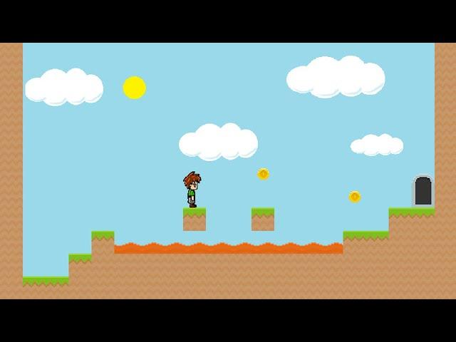 Python Platformer Game Demo Made in PyGame