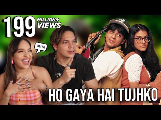 Waleska & Efra react to Dilwale Dulhania Le Jayenge - Ho Gaya Hai Tujhko  | Lata Mangeshkar