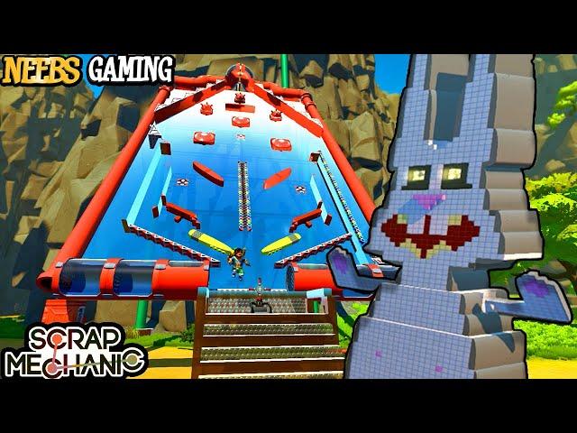 PINBALL ATTACK!!! - Scrap Mechanic (creative)