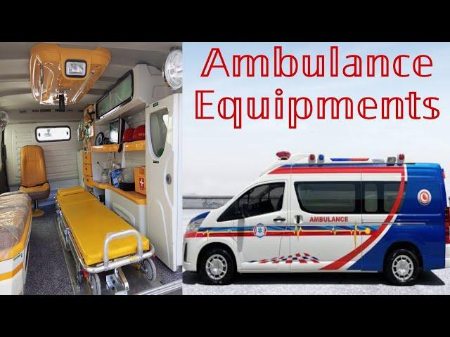 Ambulance Equipments With Names And Uses / Paramedic #ambulance @RegisteredNurseRN