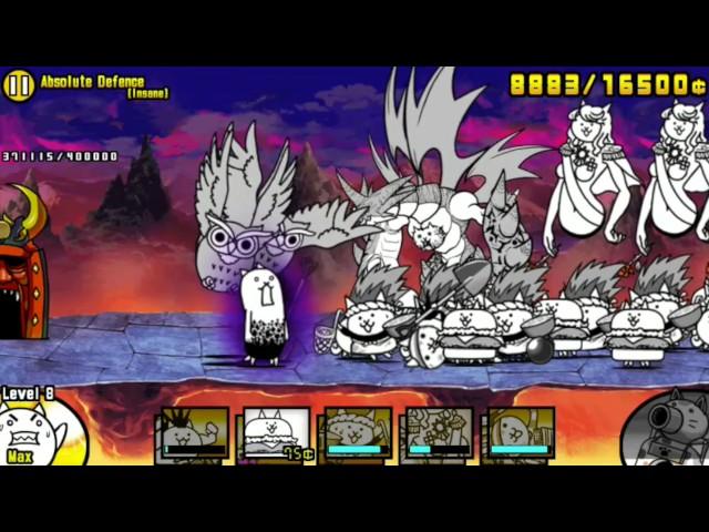 Battle Cats | Absolute Defence (Insane) but with 4 Star Restrictions