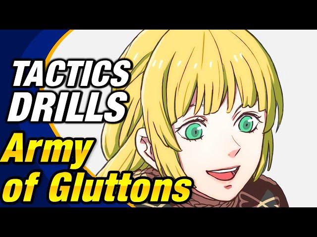 Fire Emblem Heroes -  Tactics Drills: Grandmaster 134: Army of Gluttons [FEH]