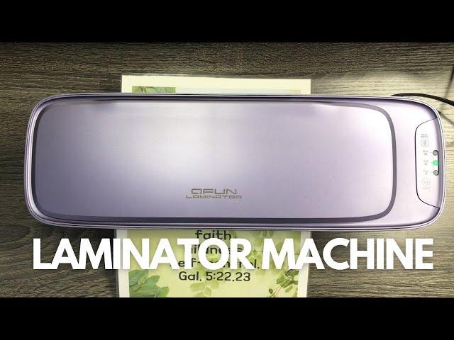 13 Inch Wide Thermal Lamination | Laminator Machine