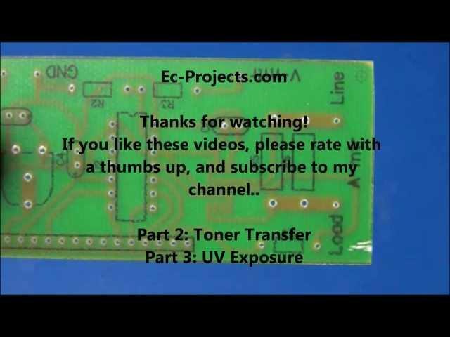 Ec-Projects - DIY Circuit Boards ( PCB ) Part 1: Intro