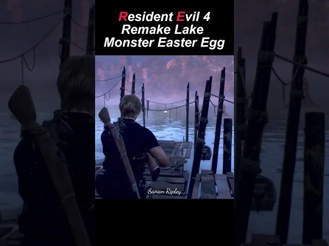 Lake Monster Easter Egg in Resident Evil 4 vs Resident Evil 4 Remake