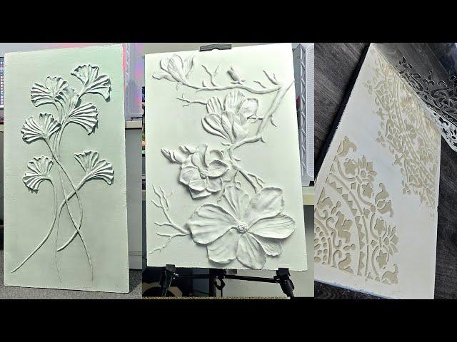 A set of easy-to-make bas-reliefs for interiors