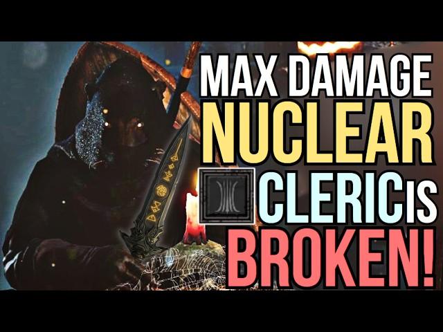 MAX Damage NUCLEAR Cleric with 80% Magic POWER | Dark and Darker