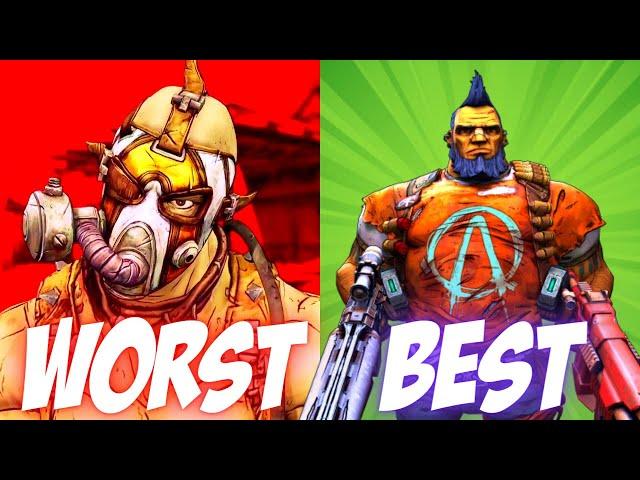 Ranking Borderlands 2 Vault Hunters WORST To BEST