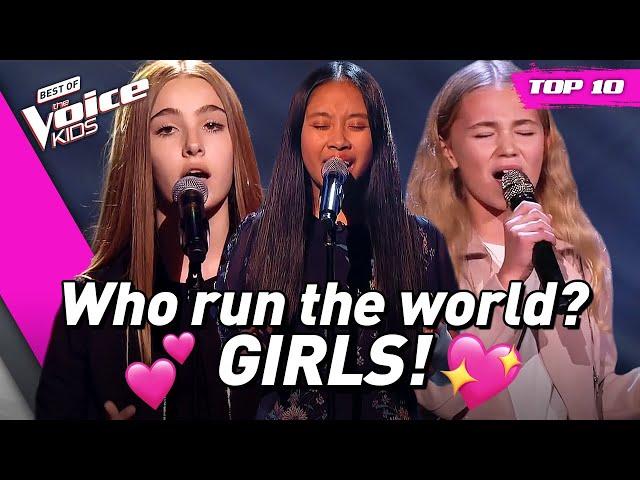 BEST GIRLS ever in The Voice Kids!  | Top 10