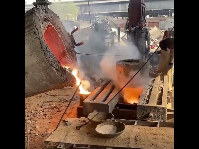 Manufacturing process of Huge Gear with Amazing Skills