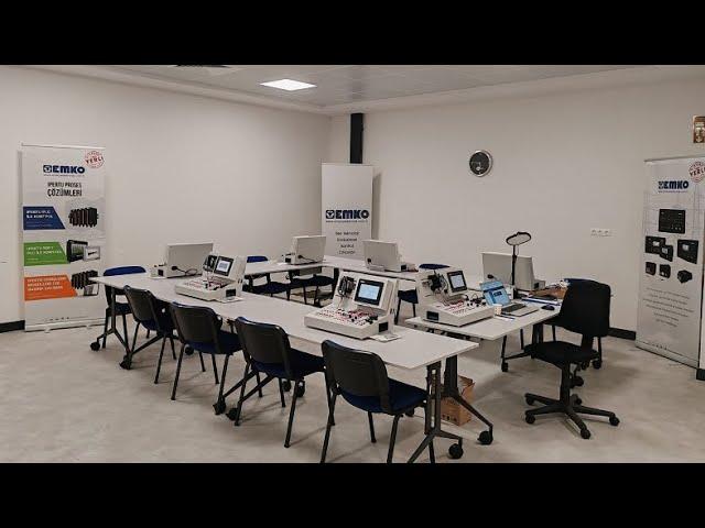 Emko Elektronik PLC & HMI Experiment, Training, Application Kit - Industrial Automation Kit