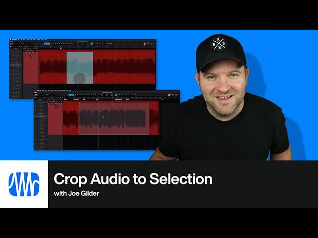 Crop Audio to Selection with a Studio One Macro | PreSonus