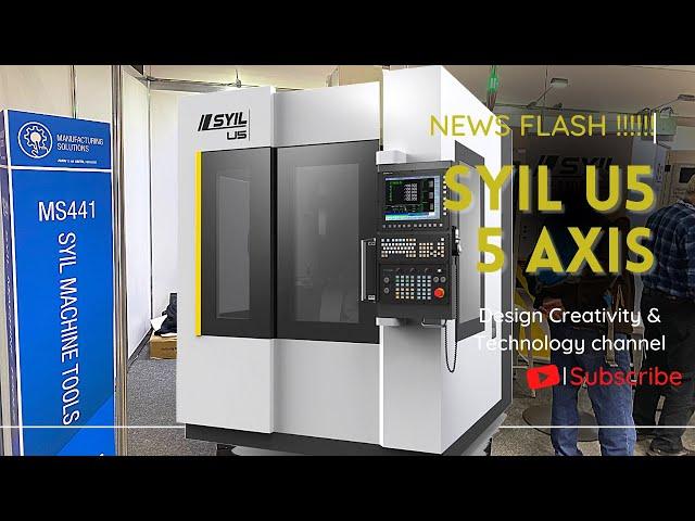 SYIL CNC News - 5 Axis Machine is COMING !!!!