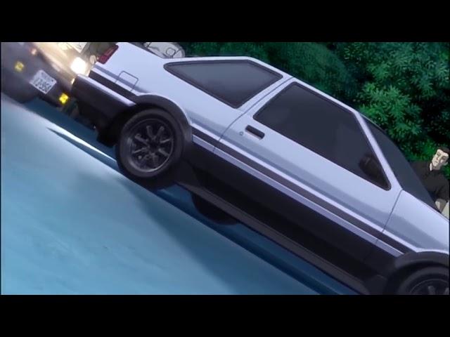 Initial D Final Stage | AE86 vs AE86 - Shinji vs Takumi | Nuage - Crazy Little Love