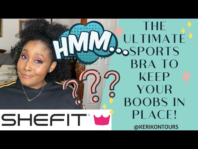 Best Sports Bra for Large Cups(DDD+)Honest SheFit Bra Review Try-on + First Impression-Keri Kontours