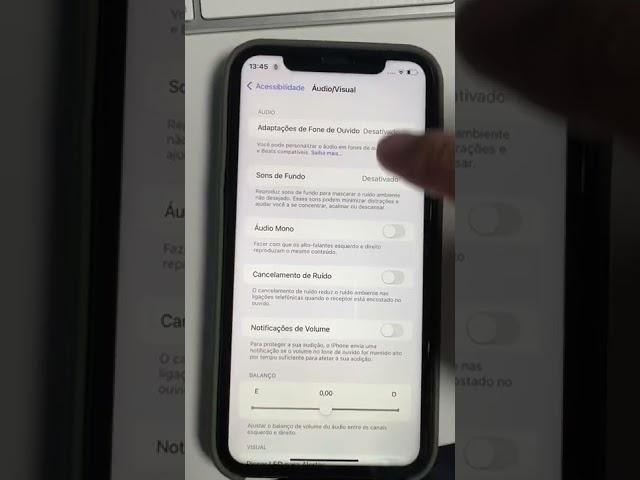 Ajuste poderoso de áudio do iPhone #celular #apple #iphone #dicas