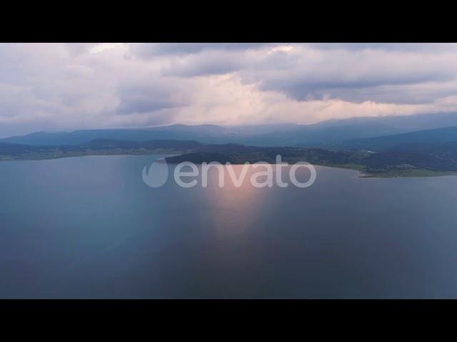 Batak Dam and A Marvelous Panoramic View of Its Shore in Europe,bulgaria | Stock Footage - Videohive