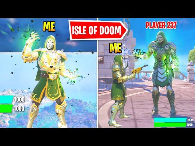 I Captured The Isle Of Doom AND Eliminated Doom In Fortnite