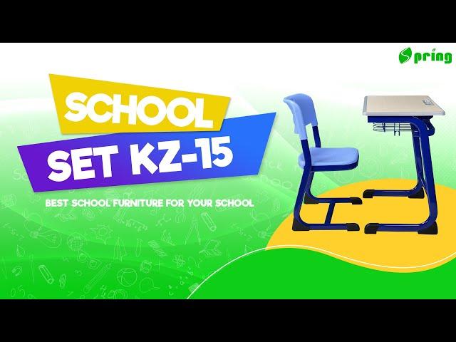 School Set for Primary and Elementary School KZ-15 by SPRING FURNITURE