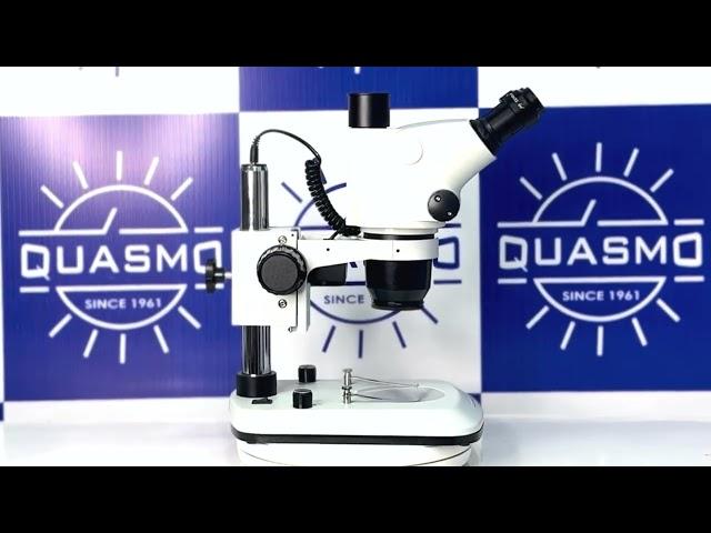 View Advanced Features of the Quasmo SZB-65A Stereo Zoom Microscope #microscopemanufacturers #stereo