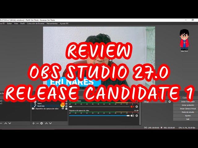 REVIEW - OBS 27.0 RELEASE CANDIDATE 1 (DESHACER, REHACER, TRANSICIONES, LOWER THIRDS)