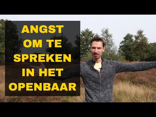 Angst Voor Spreken In Het Openbaar Overwinnen