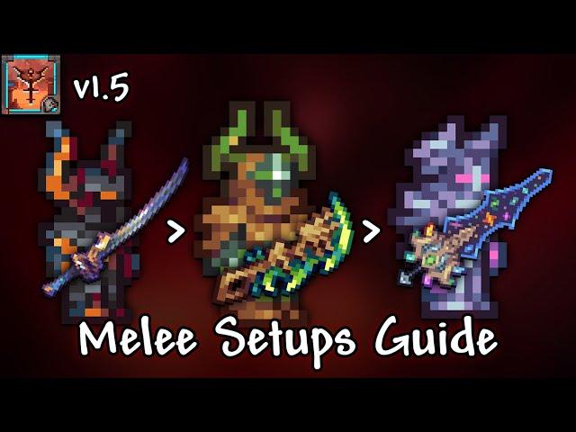 Melee Loadouts Guide - Terraria Calamity 1.5 Draedon Update